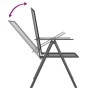 Juego de comedor de jardín 3 piezas acero gris antracita de vidaXL, Conjuntos de jardín - Ref: Foro24-3187975, Precio: 221,22...