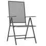 3-teiliges Garten-Essset aus anthrazitgrauem Stahl von vidaXL, Gartensets - Ref: Foro24-3187980, Preis: 210,06 €, Rabatt: %