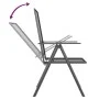 3-teiliges Garten-Essset aus anthrazitgrauem Stahl von vidaXL, Gartensets - Ref: Foro24-3187980, Preis: 210,06 €, Rabatt: %