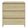 Sideboard aus Sonoma-Eichensperrholz, 70 x 41 x 75 cm von vidaXL, Sideboards - Ref: Foro24-809749, Preis: 88,39 €, Rabatt: %