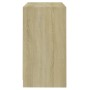 Sonoma oak plywood sideboard 70x41x75 cm by vidaXL, Sideboards - Ref: Foro24-809749, Price: 85,31 €, Discount: %