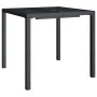 Garten-Essgruppe, 5-teilig, anthrazitgrau aus Stahl von vidaXL, Gartensets - Ref: Foro24-3187998, Preis: 363,35 €, Rabatt: %
