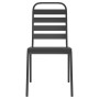 7-piece anthracite gray steel garden dining set by vidaXL, Garden sets - Ref: Foro24-3187992, Price: 432,89 €, Discount: %