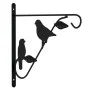 Supports for hanging baskets with planters 4 pcs black steel by vidaXL, Trellises and plant supports - Ref: Foro24-3188013, P...