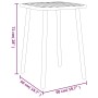 Juego de comedor de jardín 3 piezas acero gris antracita de vidaXL, Conjuntos de jardín - Ref: Foro24-3187985, Precio: 175,12...