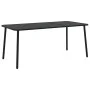 Juego de comedor de jardín 9 piezas acero gris antracita de vidaXL, Conjuntos de jardín - Ref: Foro24-3187994, Precio: 528,18...
