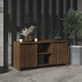 Oak brown engineered wood TV cabinet 102x37.5x52.5cm by vidaXL, TV Furniture - Ref: Foro24-813022, Price: 71,54 €, Discount: %