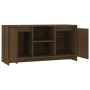 Oak brown engineered wood TV cabinet 102x37.5x52.5cm by vidaXL, TV Furniture - Ref: Foro24-813022, Price: 71,54 €, Discount: %
