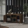 Oak brown engineered wood TV cabinet 102x37.5x52.5cm by vidaXL, TV Furniture - Ref: Foro24-813022, Price: 71,54 €, Discount: %