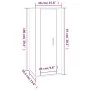 TV-Möbelset 5-teilig, braunes Eichensperrholz von vidaXL, TV-Möbel - Ref: Foro24-3188781, Preis: 230,13 €, Rabatt: %