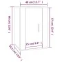 TV-Möbelset 5-teilig, braunes Eichensperrholz von vidaXL, TV-Möbel - Ref: Foro24-3188781, Preis: 230,13 €, Rabatt: %
