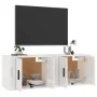 Wand-TV-Schränke 2 Stück glänzend weiß 57x34,5x40 cm von vidaXL, TV-Möbel - Ref: Foro24-3188336, Preis: 79,36 €, Rabatt: %