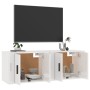 Wand-TV-Schränke 2 Stück glänzend weiß 57x34,5x40 cm von vidaXL, TV-Möbel - Ref: Foro24-3188336, Preis: 80,30 €, Rabatt: %