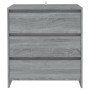 Sonoma graues Sperrholz-Sideboard 70x41x75 cm von vidaXL, Sideboards - Ref: Foro24-813006, Preis: 89,15 €, Rabatt: %