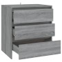 Sonoma graues Sperrholz-Sideboard 70x41x75 cm von vidaXL, Sideboards - Ref: Foro24-813006, Preis: 89,15 €, Rabatt: %