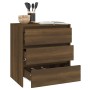 Oak brown plywood sideboard 70x41x75 cm by vidaXL, Sideboards - Ref: Foro24-813007, Price: 84,40 €, Discount: %