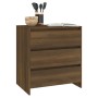 Oak brown plywood sideboard 70x41x75 cm by vidaXL, Sideboards - Ref: Foro24-813007, Price: 84,40 €, Discount: %