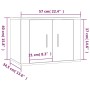 Set TV-Möbel 3-tlg. Sperrholz geräucherte Eiche von vidaXL, TV-Möbel - Ref: Foro24-3188747, Preis: 143,92 €, Rabatt: %