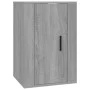 TV-Möbelset 3-teilig Sonoma graues Sperrholz von vidaXL, TV-Möbel - Ref: Foro24-3188388, Preis: 115,14 €, Rabatt: %