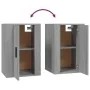 TV-Möbelset 3-teilig Sonoma graues Sperrholz von vidaXL, TV-Möbel - Ref: Foro24-3188388, Preis: 115,14 €, Rabatt: %