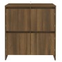 Aparador de madera contrachapada marrón roble 70x41x75 cm de vidaXL, Aparadores - Ref: Foro24-813013, Precio: 66,74 €, Descue...