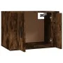 Set TV-Möbel 3-tlg. Sperrholz geräucherte Eiche von vidaXL, TV-Möbel - Ref: Foro24-3188387, Preis: 107,80 €, Rabatt: %