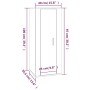 TV-Möbelset 5-teilig aus glänzend weißem Sperrholz von vidaXL, TV-Möbel - Ref: Foro24-3188776, Preis: 242,85 €, Rabatt: %
