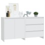 2-teiliges Sideboard aus weißem Holzwerkstoff von vidaXL, Sideboards - Ref: Foro24-3098057, Preis: 161,14 €, Rabatt: %
