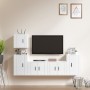 TV-Möbelset 5-teilig aus glänzend weißem Sperrholz von vidaXL, TV-Möbel - Ref: Foro24-3188560, Preis: 181,12 €, Rabatt: %