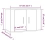 TV-Möbelset 3-teilig, braunes Eichensperrholz von vidaXL, TV-Möbel - Ref: Foro24-3188749, Preis: 156,76 €, Rabatt: %
