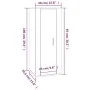 5-teiliges TV-Möbelset aus weißem Sperrholz von vidaXL, TV-Möbel - Ref: Foro24-3188774, Preis: 217,07 €, Rabatt: %