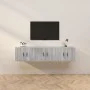 Wand-TV-Schränke 3 Stück Sonoma grau 57x34,5x40 cm von vidaXL, TV-Möbel - Ref: Foro24-3188348, Preis: 126,84 €, Rabatt: %