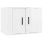 TV-Möbelset 5-teilig aus glänzend weißem Sperrholz von vidaXL, TV-Möbel - Ref: Foro24-3188784, Preis: 220,74 €, Rabatt: %
