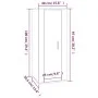 TV-Möbelset 5-teilig aus glänzend weißem Sperrholz von vidaXL, TV-Möbel - Ref: Foro24-3188784, Preis: 220,74 €, Rabatt: %