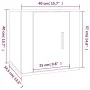 TV-Möbelset 5-teilig aus glänzend weißem Sperrholz von vidaXL, TV-Möbel - Ref: Foro24-3188784, Preis: 220,74 €, Rabatt: %