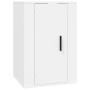 2-teiliges TV-Möbelset aus weißem Sperrholz von vidaXL, TV-Möbel - Ref: Foro24-3188390, Preis: 76,82 €, Rabatt: %