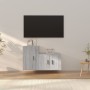 TV-Möbelset 2-teilig Sonoma graues Sperrholz von vidaXL, TV-Möbel - Ref: Foro24-3188396, Preis: 85,96 €, Rabatt: %