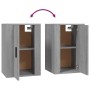 TV-Möbelset 2-teilig Sonoma graues Sperrholz von vidaXL, TV-Möbel - Ref: Foro24-3188396, Preis: 85,96 €, Rabatt: %