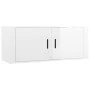 Set TV-Möbel 5 Stück Sperrholz glänzend weiß von vidaXL, TV-Möbel - Ref: Foro24-3188808, Preis: 248,84 €, Rabatt: %