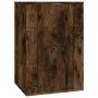 TV-Möbelset 3-teilig aus geräuchertem Eichensperrholz von vidaXL, TV-Möbel - Ref: Foro24-3188499, Preis: 107,80 €, Rabatt: %
