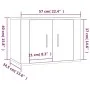TV-Möbelset 3-teilig aus glänzend weißem Sperrholz von vidaXL, TV-Möbel - Ref: Foro24-3188744, Preis: 160,63 €, Rabatt: %