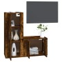 Set de muebles de TV 2 pzas madera contrachapada roble ahumado de vidaXL, Muebles TV - Ref: Foro24-3188723, Precio: 90,05 €, ...