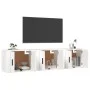 Wand-TV-Schränke 3 Stück weiß 57x34,5x40 cm von vidaXL, TV-Möbel - Ref: Foro24-3188342, Preis: 110,13 €, Rabatt: %