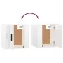 TV-Möbelset 3-teilig aus glänzend weißem Sperrholz von vidaXL, TV-Möbel - Ref: Foro24-3188416, Preis: 125,30 €, Rabatt: %