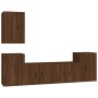 TV-Möbelset 5-tlg. Sperrholz Eiche braun von vidaXL, TV-Möbel - Ref: Foro24-3188573, Preis: 191,53 €, Rabatt: %