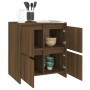Sideboards 2 Stk. Eichenholzwerkstoff braun 70x41x75 cm von vidaXL, Sideboards - Ref: Foro24-3098096, Preis: 140,29 €, Rabatt: %