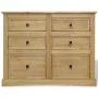 Corona range sideboard made of Mexican pine 110x43x81 cm by vidaXL, Sideboards - Ref: Foro24-243731, Price: 198,32 €, Discoun...
