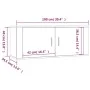TV furniture set 5 pieces glossy white plywood by vidaXL, TV Furniture - Ref: Foro24-3188800, Price: 290,35 €, Discount: %
