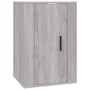 TV-Möbelset 3-teilig Sonoma graues Sperrholz von vidaXL, TV-Möbel - Ref: Foro24-3188500, Preis: 116,55 €, Rabatt: %
