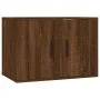 Set de muebles para TV 4 pzas madera contrachapada marrón roble de vidaXL, Muebles TV - Ref: Foro24-3188549, Precio: 149,74 €...